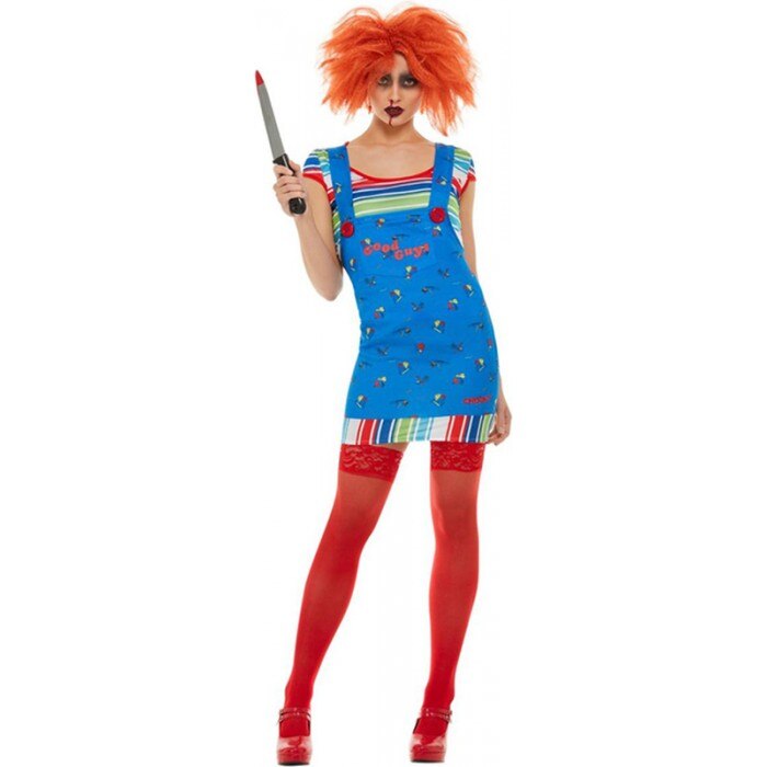 Costumatie Chucky Dame M