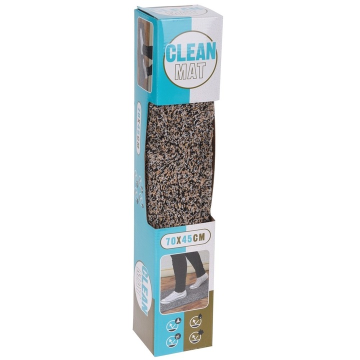 Excellent Super Mat Cream bejárati szőnyeg, 70x45 cm