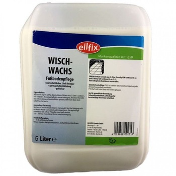 Detergent ceara pentru pardoseli, Eilfix WischWachs, 5 litri Detergent ceara pentru pardoseli, Eilfix WischWachs, 5 litri