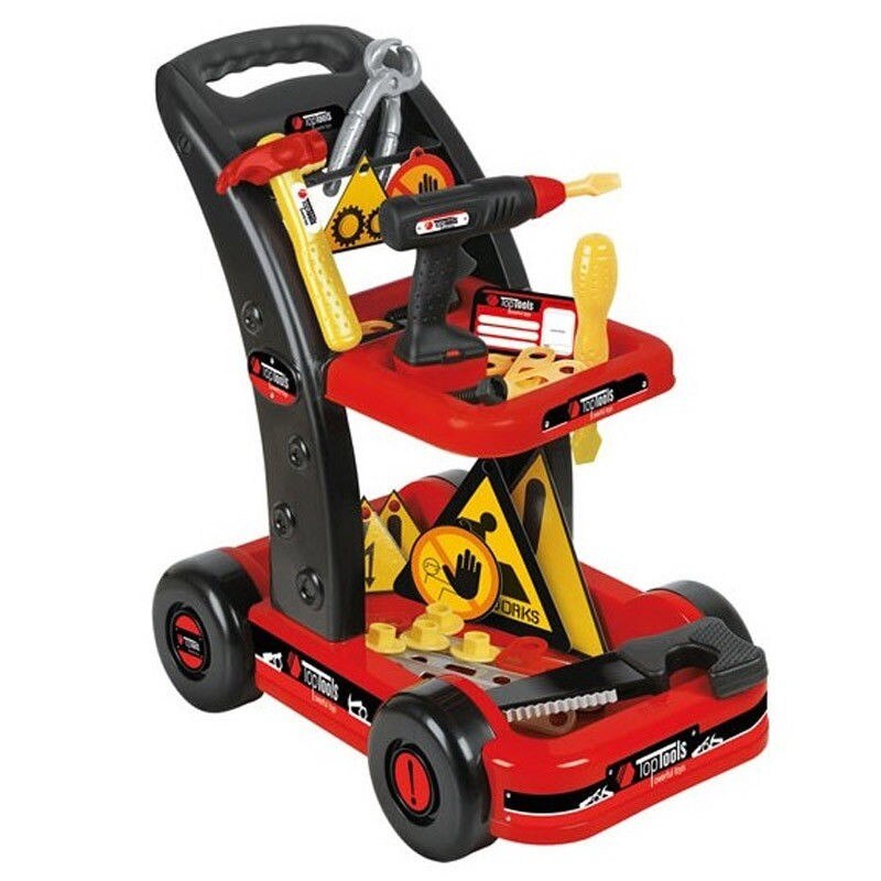 Jucarie troler cu set scule 24 piese, Faro Toys