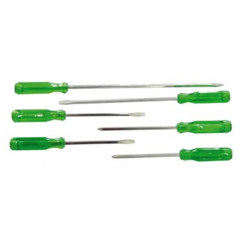 Set surubelnite Mega, tija patrata, 6 piese/set Set surubelnite Mega, tija patrata, 6 piese/set