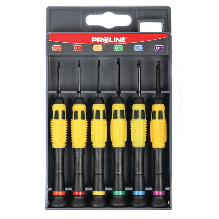 Set Surubelnite Precizie Ni-cr-mo Cu Maner / Torx - 6p