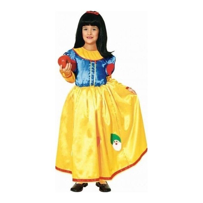 Costumatie Alba ca Zapada fetite 6 ani, 116 cm