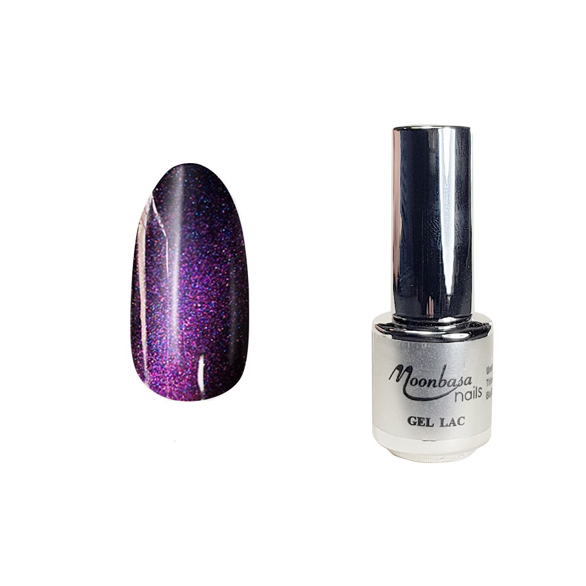 Gel UV Magic eye, Moonbasanails, 753, 4 ml, Multicolor