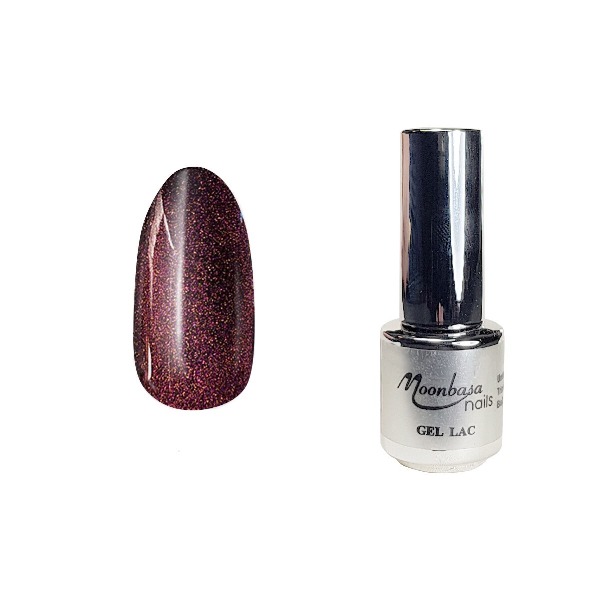 Gel UV Magic eye, Moonbasanails, 752, 4 ml, Multicolor