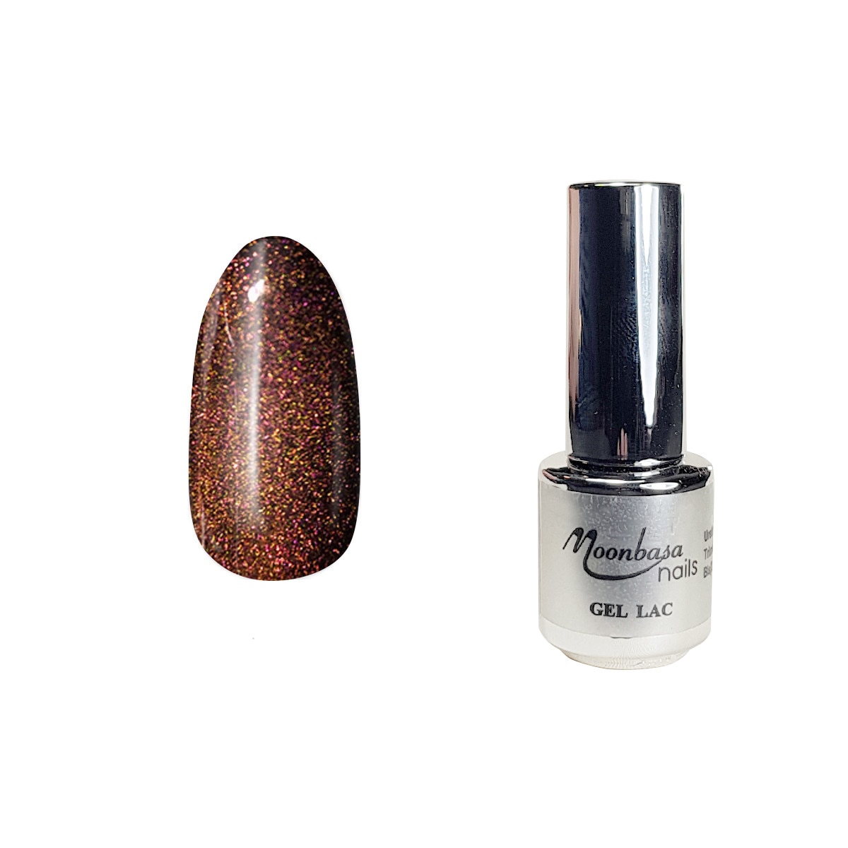 Gel UV Magic eye, Moonbasanails, 751, 4 ml, Multicolor