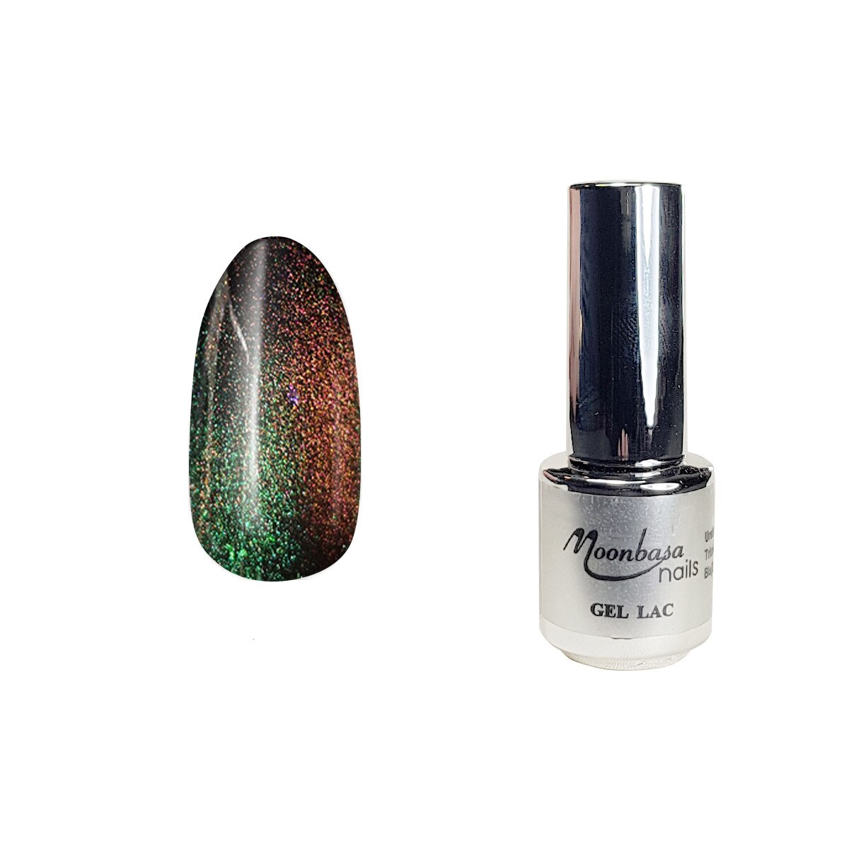 Gel UV Magic eye, Moonbasanails, 750, 4 ml, Multicolor