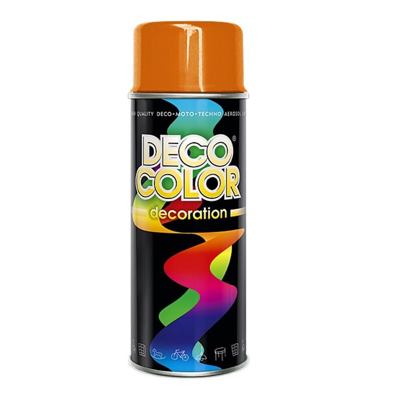 Spray vopsea auto RAL 2004 Oranj 400 ml Deco Color