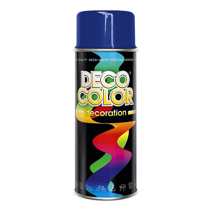 Spray vopsea auto RAL 5002 Bleumarin 400 ml Deco Color