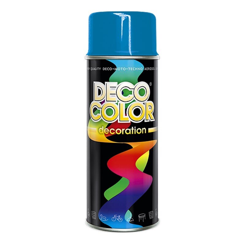 Spray vopsea auto RAL 5015 Albastru 400 ml Deco Color