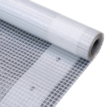 Prelata Leno 260 g/m², vidaXL, Polietilena, 3 x 20 m, Alb Prelata Leno 260 g/m², vidaXL, Polietilena, 3 x 20 m, Alb