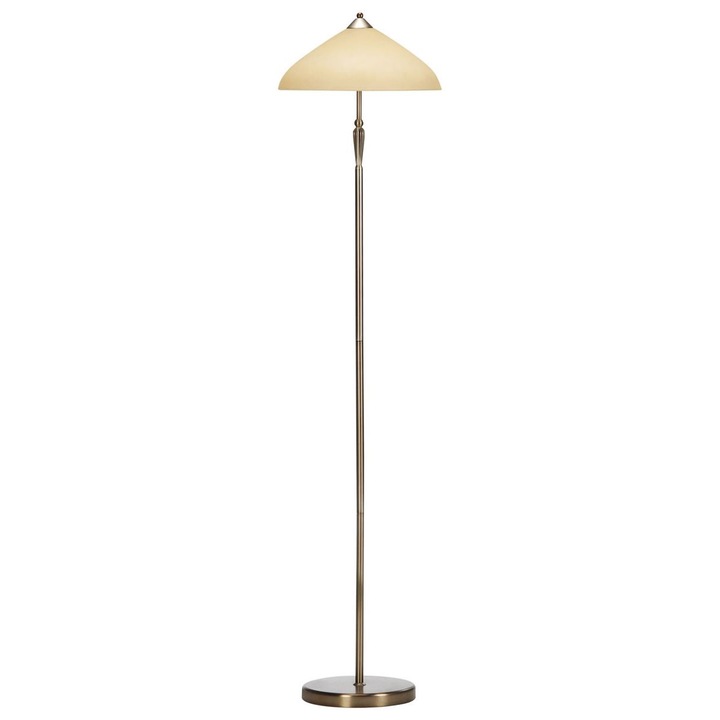 Лампион Rabalux Regina, 1x60W Е27, Античен месинг/Крем
