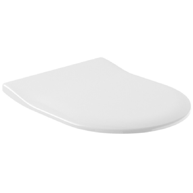 Capac wc Villeroy&Boch Subway 2.0, slim, cu amortizare, alb