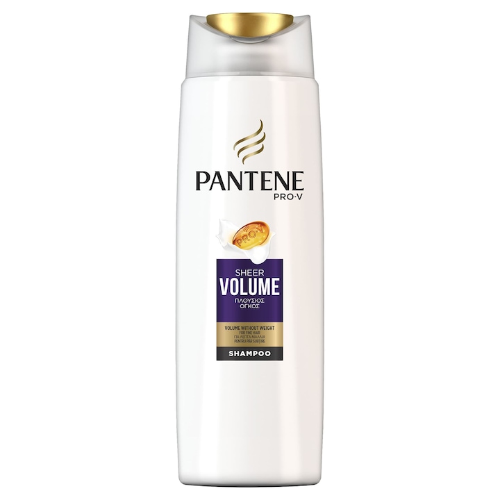 Sampon Pantene Pro-V Sheer Volume pentru par subtire, 500 ML