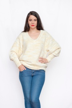 Pulover, Carmen Grigoriu 5302, Beige Pulover, Carmen Grigoriu 5302, Beige