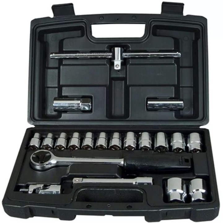 Trusa capete chei tubulare 1/2″, 20 piese Stanley 1-94-650