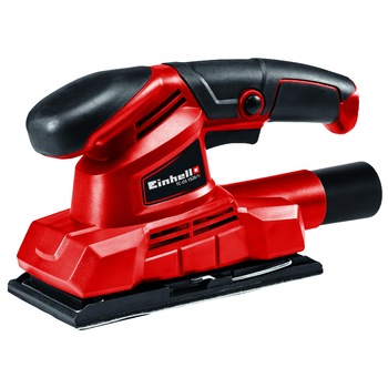 Slefuitor orbital Einhell, TC-OS 1520/1, 150 W, 90x187 mm suprafata slefuire, 24.000 oscilatii/min + 3 hartii abrazive P120 Slefuitor orbital Einhell, TC-OS 1520/1, 150 W, 90x187 mm suprafata slefuire, 24.000 oscilatii/min + 3 hartii abrazive P120