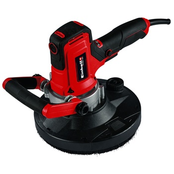 Slefuitor cu excentric pentru pereti, rigips si beton Einhell TE-DW 180, 1300 W, 180 mm diametru disc, 3000 oscilatii/min, 4 m lungime cablu, accesorii incluse Slefuitor cu excentric pentru pereti, rigips si beton Einhell TE-DW 180, 1300 W, 180 mm diametru disc, 3000 oscilatii/min, 4 m lungime cablu, accesorii incluse
