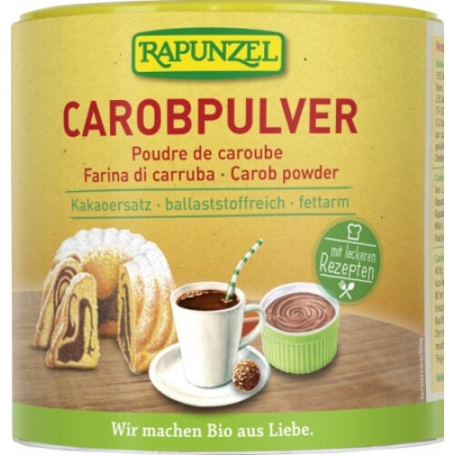Pudra Carob VEGANA BIO Rapunzel 250 g