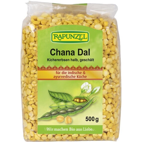 Naut jumatati Chana Dal BIO Rapunzel 500 g