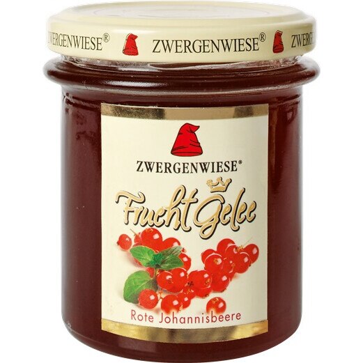 Jeleu de coacaz rosu Fara Gluten Bio Zwergenwiese 195 g