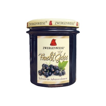 Jeleu din coacaze negre Fara Gluten Bio Zwergenwiese 195 g Jeleu din coacaze negre Fara Gluten Bio Zwergenwiese 195 g