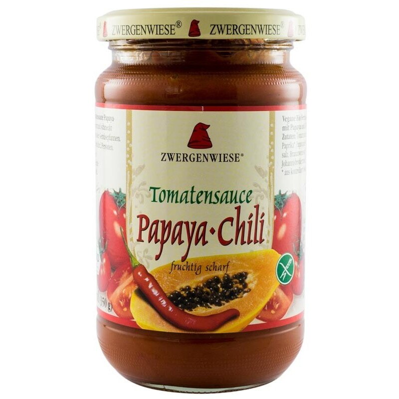 Sos bio de rosii cu papaya-chili, Zwergenwiese 340 g