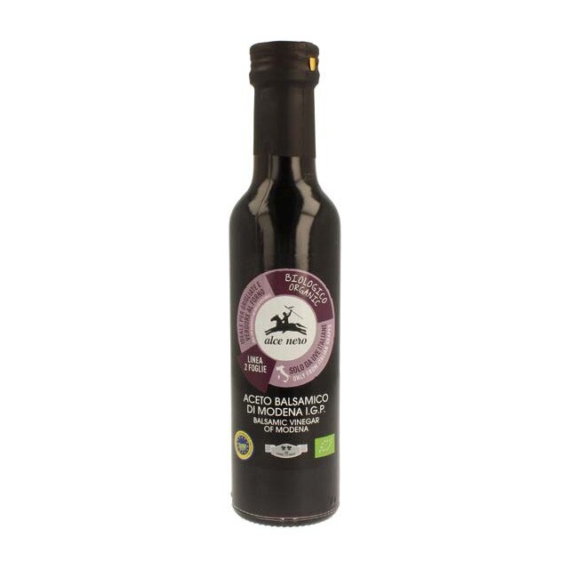 Otet balsamic Di Modena Igp Eco Bio Alce nero 250 ml