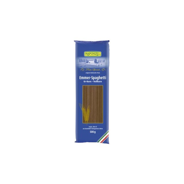 Spagehetti Emmer integrale Bio Rapunzel 500 g