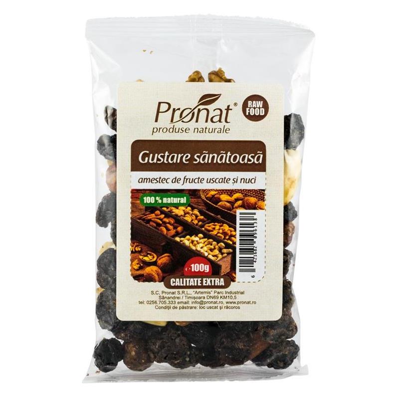 Amestec de Fructe Uscate si Nuci Pronat 100gr