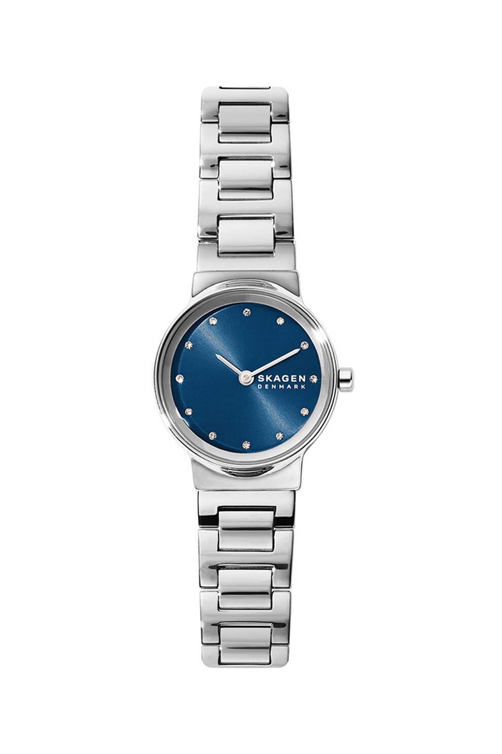 Skagen, Ceas quartz decorat cu cristale, Argintiu