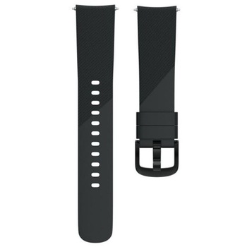 Curea silicon, compatibila Xiaomi Amazfit GTS, telescoape Quick Release, Black Curea silicon, compatibila Xiaomi Amazfit GTS, telescoape Quick Release, Black