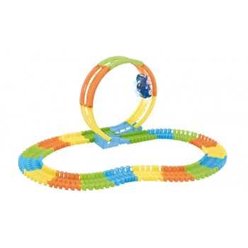 Pista flexibila curse Magic Track,151 piese , masinuta led Pista flexibila curse Magic Track,151 piese , masinuta led