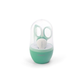 Set manichiura, 3 piese, turcoaz Set manichiura, 3 piese, turcoaz