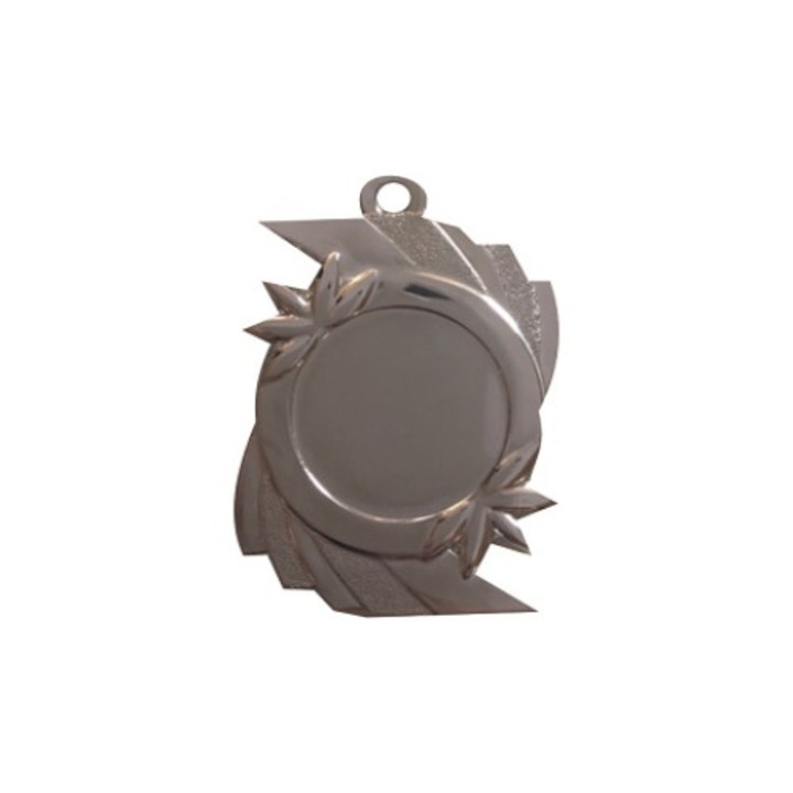 Medalie Argintiu, cu marime 3,9 x 5,9 cm