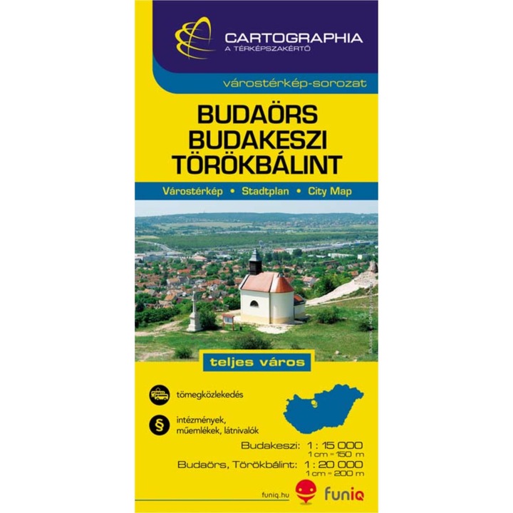 Budaörs, Budakeszi, Törökbálint várostérkép