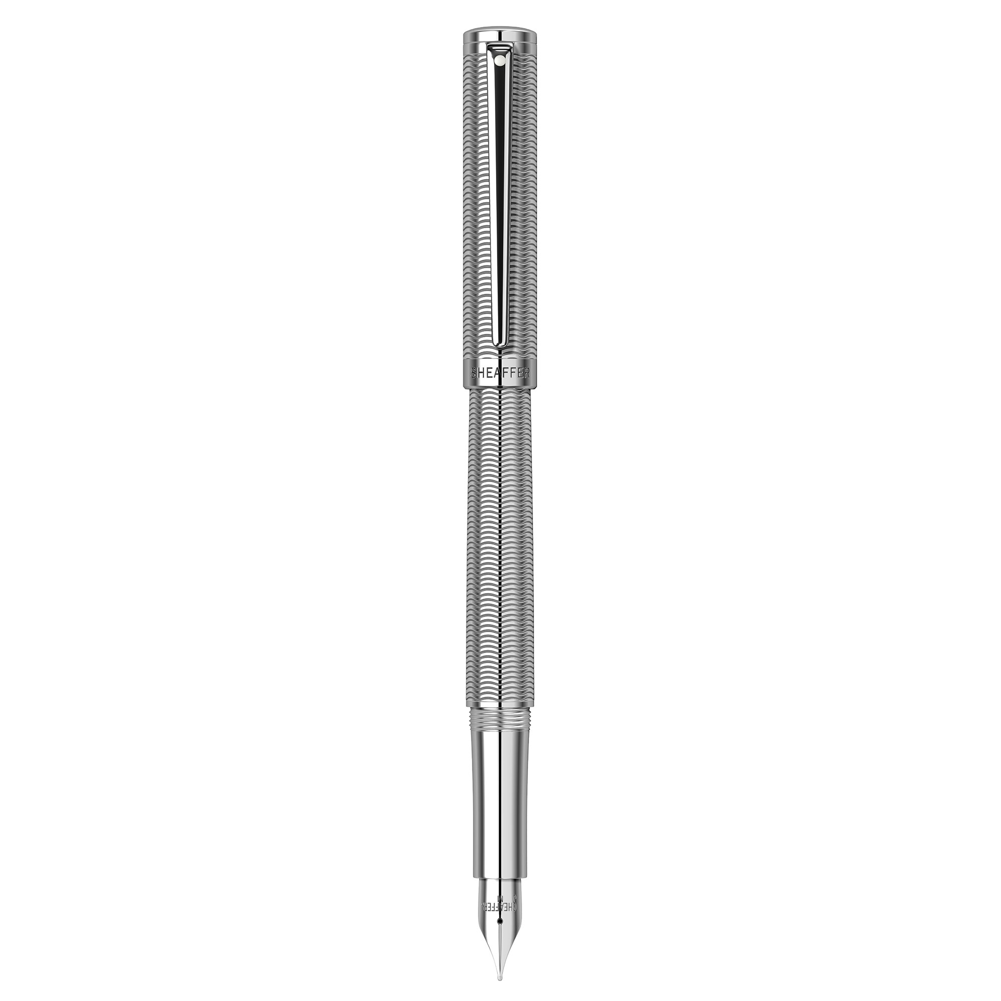 Stilou Sheaffer Intensity Engraved Chrome CT, argintiu