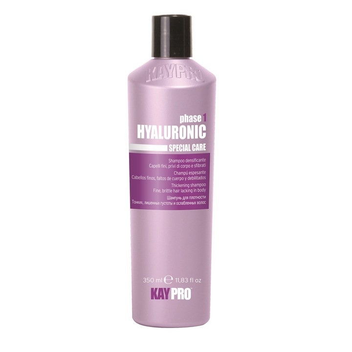 Sampon KAY PRO Thickening shampoo with hyaluronic acid for fine, brittle hair lacking in body, 350 ml