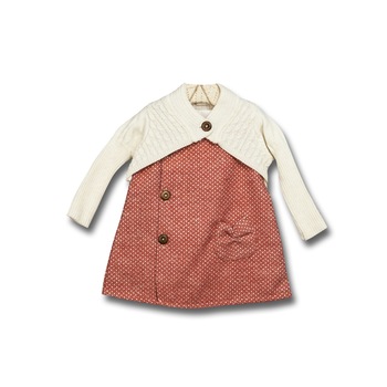 Compleu Fete 2 Piese Baby Girl 1740 Crem Compleu Fete 2 Piese Baby Girl 1740 Crem