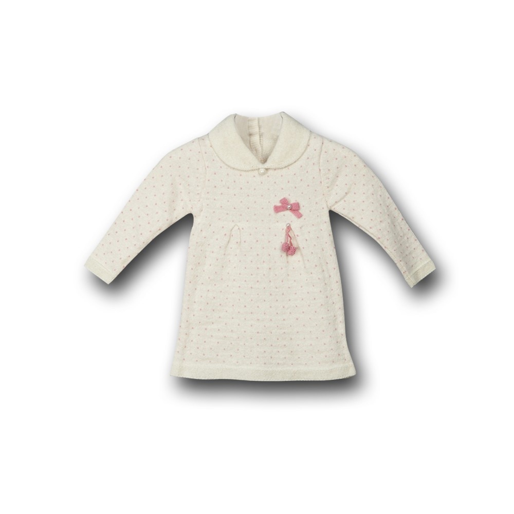 Rochie tricotata 1725 Crem