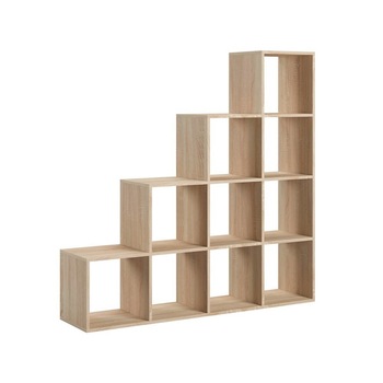 Biblioteca TREND HOME Pythagoras, 138x138x30cm, Sonoma Biblioteca TREND HOME Pythagoras, 138x138x30cm, Sonoma