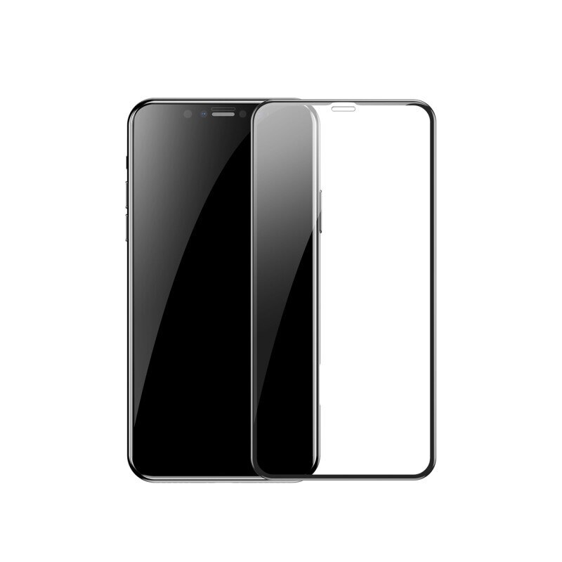 Folie Sticla Securizata Premium 5d Baseus iPhone 11 Pro Max Full Cover ,full Glue