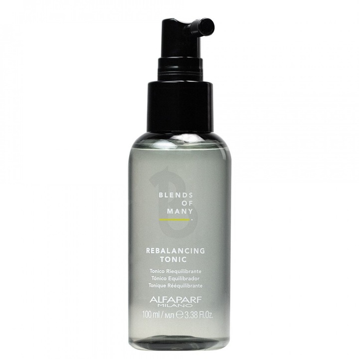 Lotiune tonica barbati pentru reechilibrarea scalpului Alfaparf Blends of Many Rebalancing Tonic, 100 ml