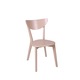 Set 2 scaune MODERN T, Lemn, Beige