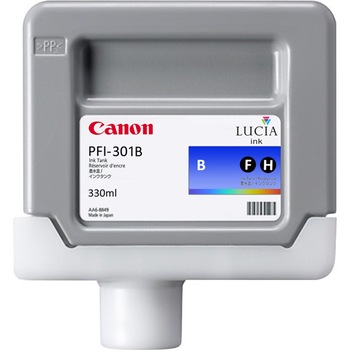 Cartus cerneala CANON PFI301B CF1494B001AA 330ml, albastru Cartus cerneala CANON PFI301B CF1494B001AA 330ml, albastru