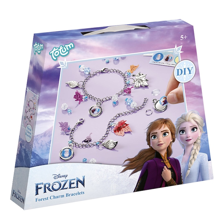Творчески Направи си сам комплект Гривни с висулки Disney Frozen