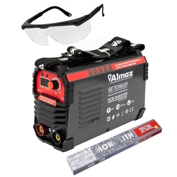Invertor de sudura Almaz AZ-ES004 270A, ochelari sudura si electrozi Invertor de sudura Almaz AZ-ES004 270A, ochelari sudura si electrozi