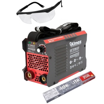 Invertor de sudura Almaz AZ-ES002 250A, ochelari sudura si electrozi Invertor de sudura Almaz AZ-ES002 250A, ochelari sudura si electrozi