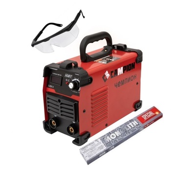 Invertor/Aparat de sudura Campion 200A Red, ochelari sudura si electrozi Invertor/Aparat de sudura Campion 200A Red, ochelari sudura si electrozi