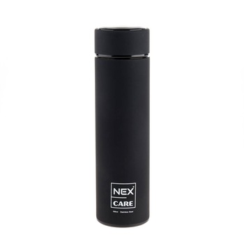 Termos NEX CARE PREMIUM 500ml Diametru interior 55mm Dimensiuni 237 x 65mm Rezistenta la rugina Curatare usoara Negru Termos NEX CARE PREMIUM 500ml Diametru interior 55mm Dimensiuni 237 x 65mm Rezistenta la rugina Curatare usoara Negru